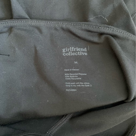 Gray Girlfriend Collective Biker Shorts - Picture 3 of 3